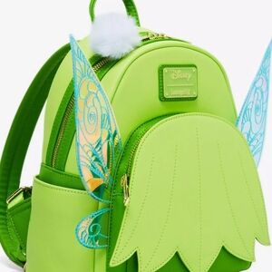 Loungefly Disney Peter Pan Tinker Bell Wings Figural  BoxLunch Exclusive